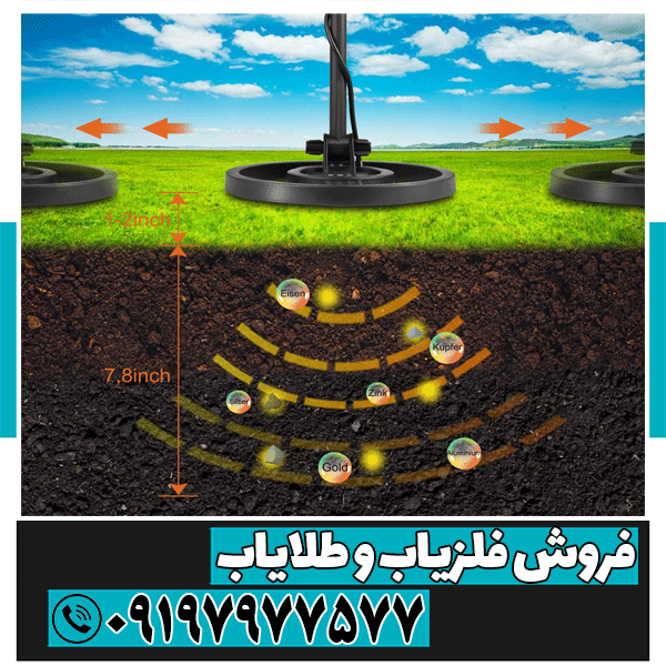 فرکانس طلا در زیر خاک چند است ؟